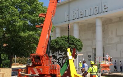 Transport material and outfitting for Biennial Architecture of Venice 2018