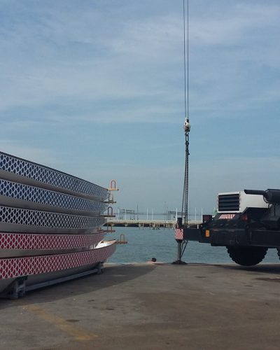 Trasporto materiali per evento Vogalonga.